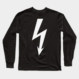 Flash / Blitz / Éclair / Rayo / Fulmine (White) Long Sleeve T-Shirt